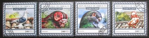 Poštovní známky Džibutsko 2017 Holubi Mi# 1987-90 Kat 10€