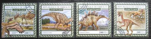 Poštovní známky Džibutsko 2017 Dinosauøi Mi# 1977-80 Kat 10€