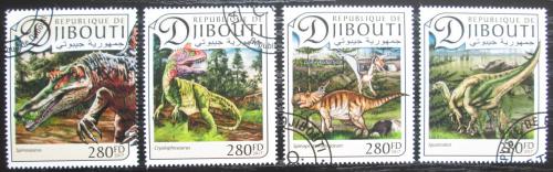 Poštovní známky Džibutsko 2017 Dinosauøi Mi# 1453-56 Kat 11€