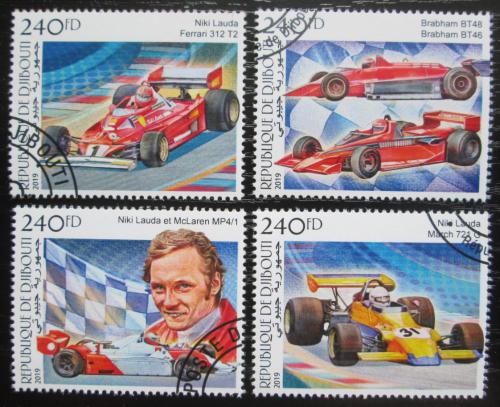 Poštovní známky Džibutsko 2019 Niki Lauda, Formule 1 Mi# 2765-68 Kat 10€
