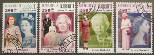 Poštovní známky Džibutsko 2021 Královna Alžbìta II. Mi# N/N