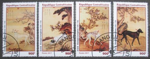 Poštovní známky SAR 2017 Umìní, Giuseppe Castiglione Mi# 7455-58 Kat 16€