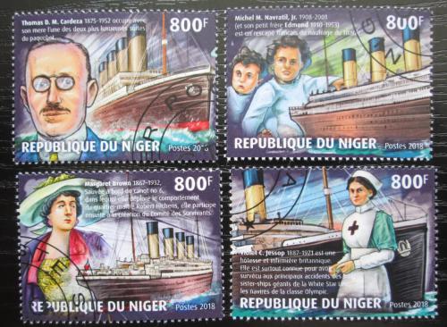 Poštovní známky Niger 2018 Titanic Mi# 6210-13 Kat 13€