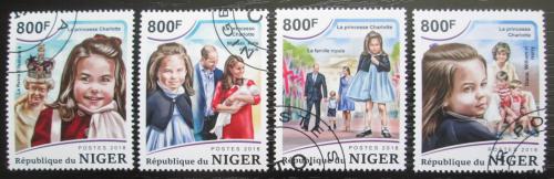 Poštovní známky Niger 2018 Princezna Charlotte Mi# 6070-73 Kat 13€