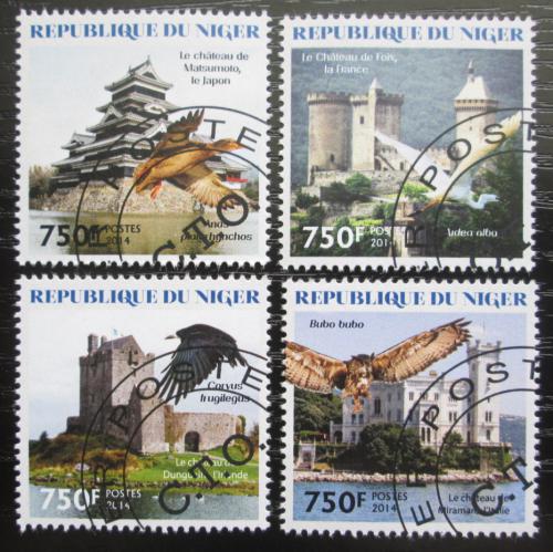 Poštovní známky Niger 2014 Hrady a zámky Mi# 2992-95 Kat 12€