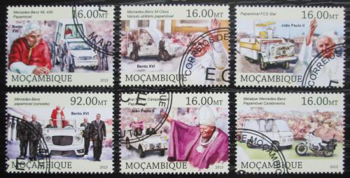 Poštovní známky Mosambik 2013 Papamobily Mi# 6553-58 Kat 10€