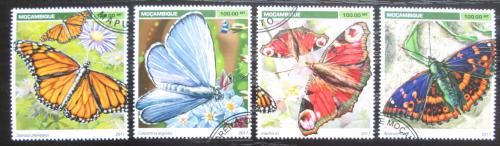 Poštovní známky Mosambik 2017 Motýli Mi# 9054-57 Kat 22€
