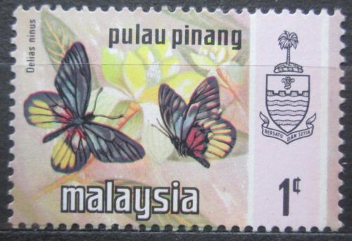 Potovn znmka Malajsie Pulau Pinang 1971 Jezbel malajsk Mi# 73