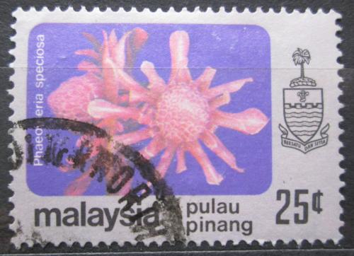 Potovn znmka Malajsie Pulau Pinang 1979 Phaeomeria speciosa Mi# 86