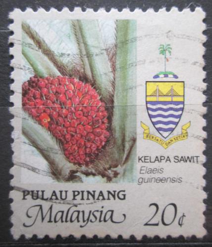 Poštovní známka Malajsie Pulau Pinang 1986 Palmový olej Mi# 99