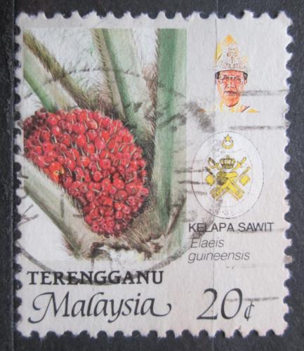 Poštovní známka Malajsie Trengganu 1986 Palmový olej Mi# 126