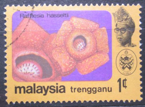 Potovn znmka Malajsie Trengganu 1979 Rafflesia hasseltii Mi# 104