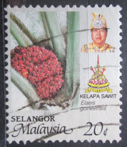 Poštovní známka Malajsie Selangor 1986 Palmový olej Mi# 134