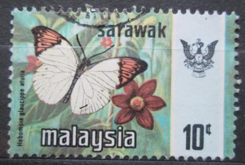 Poštovní známka Malajsie Sarawak 1971 Hebomoia glaucippe aturia Mi# 223