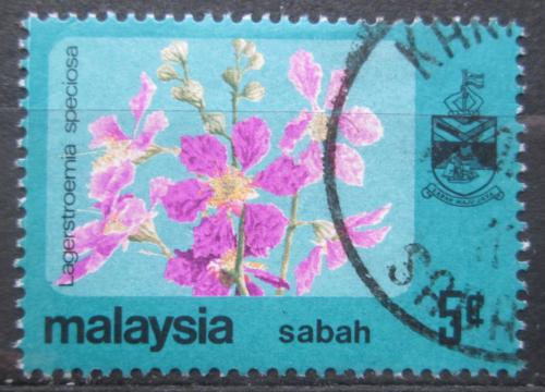 Poštovní známka Malajsie Sabah 1979 Lagerstroemia speciosa Mi# 33