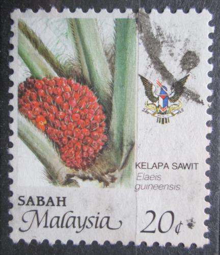 Poštovní známka Malajsie Sabah 1986 Palmový olej Mi# 50