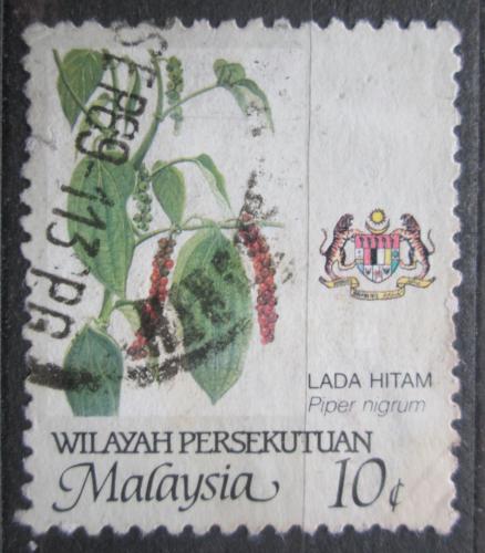 Poštovní známka Malajsie, federace 1986 Pepøovník èerný Mi# 18 