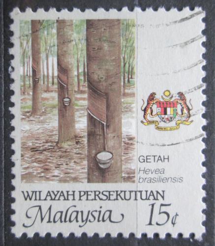Poštovní známka Malajsie, federace 1986 Pøírodní kauèuk Mi# 19
