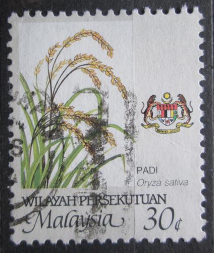 Poštovní známka Malajsie, federace 1986 Rýže Mi# 21