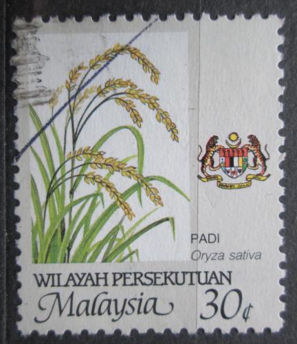 Poštovní známka Malajsie, federace 1986 Rýže Mi# 21