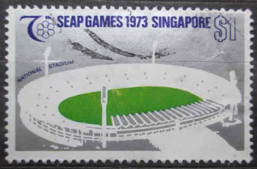 Potovn znmka Singapur 1973 Nrodn stadion Mi# 191 Kat 6