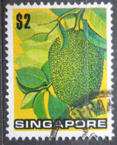 Poštovní známka Singapur 1973 Chlebovník rùznolistý Mi# 202