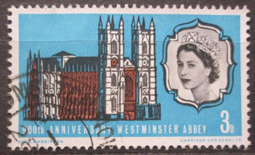 Potovn znmka Velk Britnie 1966 Westminstersk opatstv Mi# 416  - zvtit obrzek