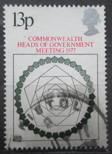 Potovn znmka Velk Britnie 1977 Konference Commonwealthu Mi# 744 - zvtit obrzek