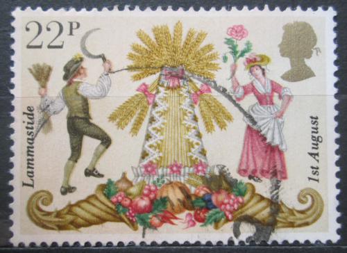 Poštovní známka Velká Británie 1981 Lidová slavnost Mi# 869