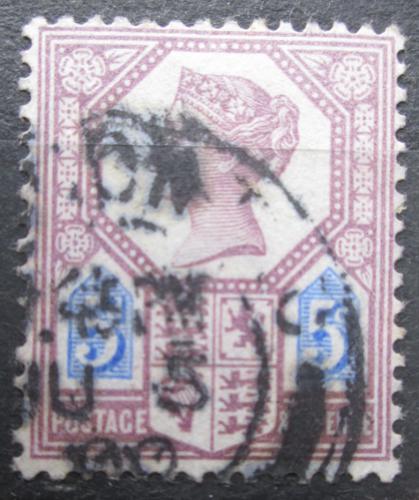 Poštovní známka Velká Británie 1887 Královna Viktorie Mi# 93 Kat 9€