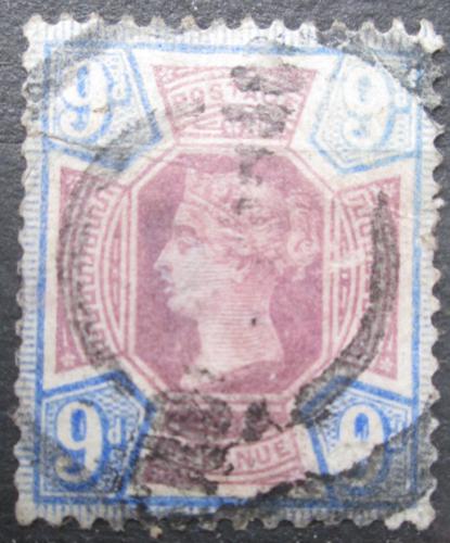 Poštovní známka Velká Británie 1887 Královna Viktorie Mi# 95 Kat 35€