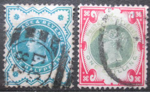 Poštovní známky Velká Británie 1900 Královna Viktorie RARITA Mi# 100-01 Kat 101€