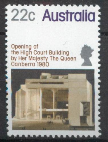 Poštovní známka Austrálie 1980 Soudní budova, Canberra Mi# 714