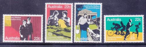 Poštovní známky Austrálie 1980 Prosperita Mi# 720-23