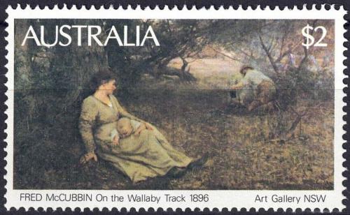 Poštovní známka Austrálie 1981 Umìní Fred McCubbin Mi# 753