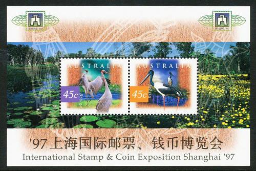 Poštovní známky Austrálie 1997 Ptáci Mi# Block 26