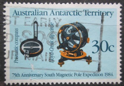 Poštovní známka Australská Antarktida 1984 Námoøní mìøící pøístroje Mi# 61