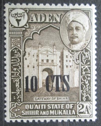 Poštovní známka Aden Kathiri 1951 Shihr pøetisk Mi# 21