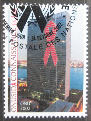 Poštovní známka OSN Ženeva 2002 Ústøedí OSN v New Yorku Mi# 456