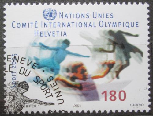 Poštovní známka OSN Ženeva 2004 Mezinárodní rok sportu Mi# 507 Kat 4€