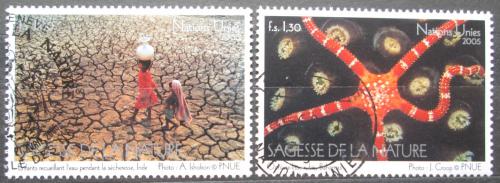 Poštovní známky OSN Ženeva 2005 Moudro pøírody Mi# 514-15