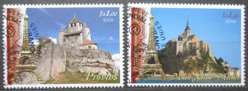 Poštovní známky OSN Ženeva 2006 Dìdictví UNESCO ve Francii Mi# 543-44