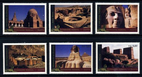 Poštovní známky OSN Ženeva 2005 Dìdictví UNESCO v Egyptì Mi# 520-25