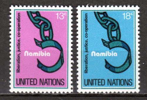 Potovn znmky OSN New York 1978 Nambie Mi# 320-21 - zvtit obrzek
