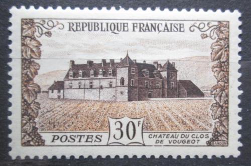 Poštovní známka Francie 1951 Zámek Clos de Vougeot Mi# 932 Kat 6€