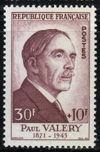 Poštovní známka Francie 1954 Paul Valery, básník Mi# 1020 Kat 30€