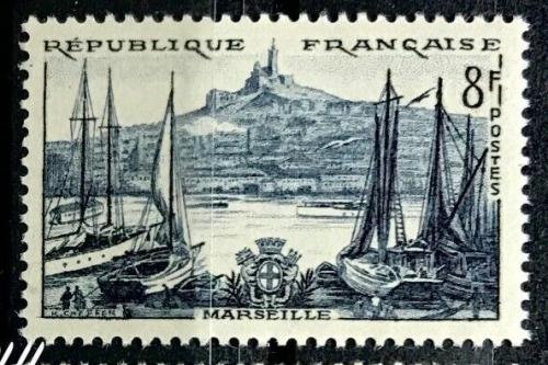 Poštovní známka Francie 1955 Marseille Mi# 1065