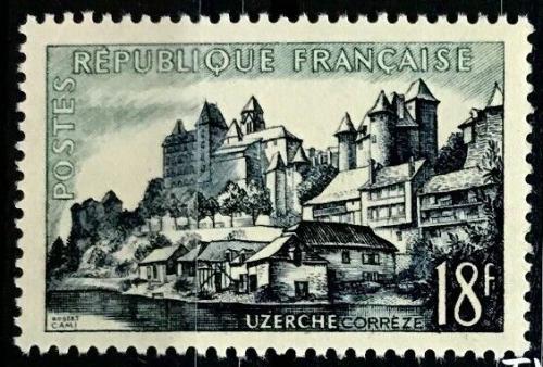 Poštovní známka Francie 1955 Uzerche Mi# 1068