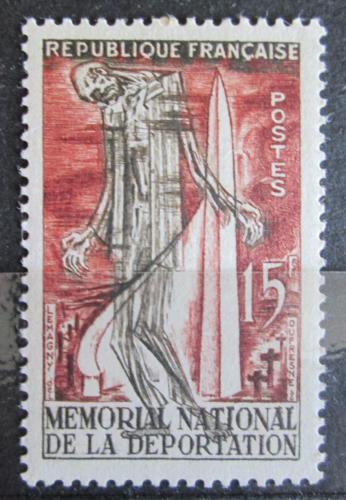 Poštovní známka Francie 1956 Koncentraèní tábor Natzweiler-Struthof Mi# 1078