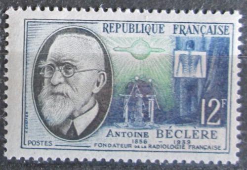 Poštovní známka Francie 1957 Antoine Béclère, radiolog Mi# 1125